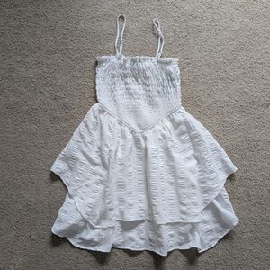 Wild Fable Baby Doll Smocked Top Or Mini Dress Small